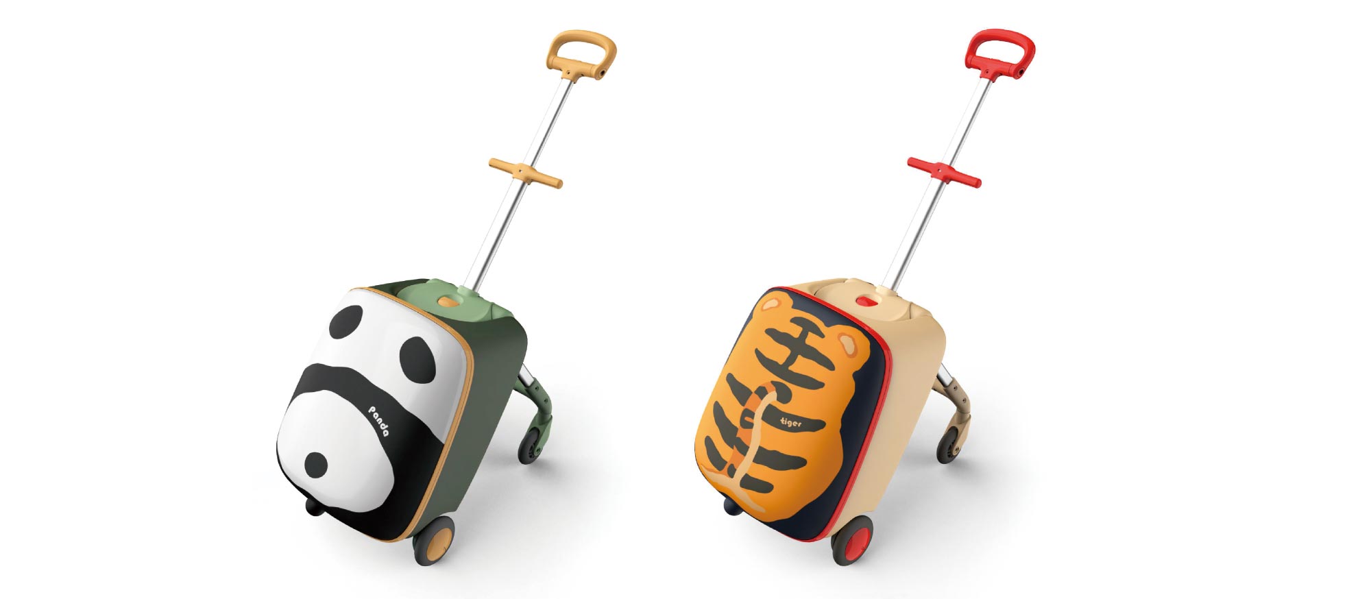 乗って移動できる子供用スーツケース「FUN LUGGAGE」取り扱い開始